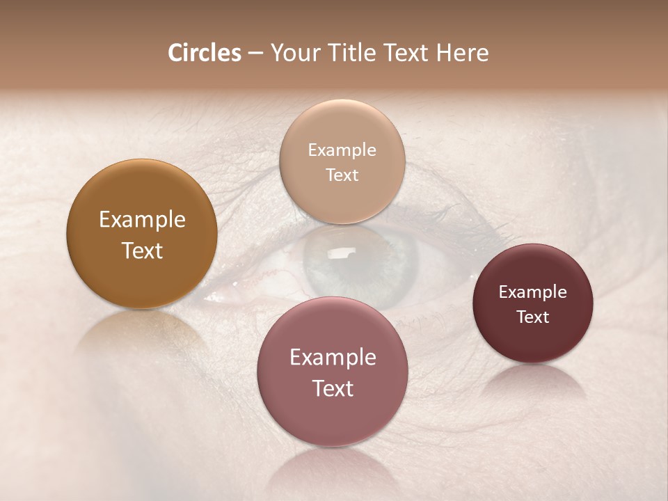 Aging Healthy Woman PowerPoint Template