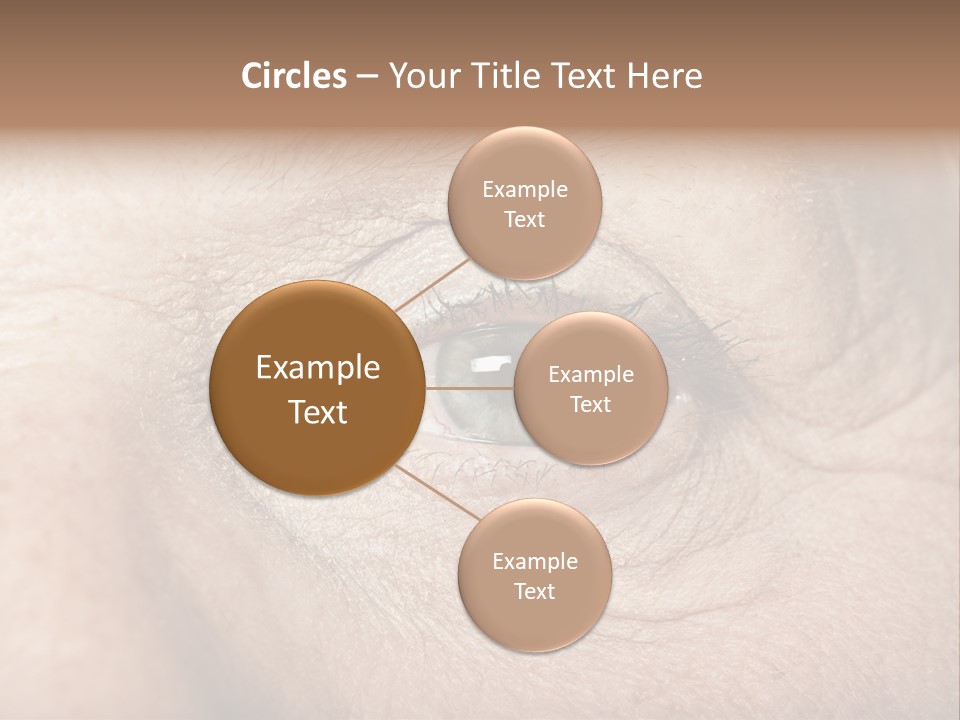 Aging Healthy Woman PowerPoint Template