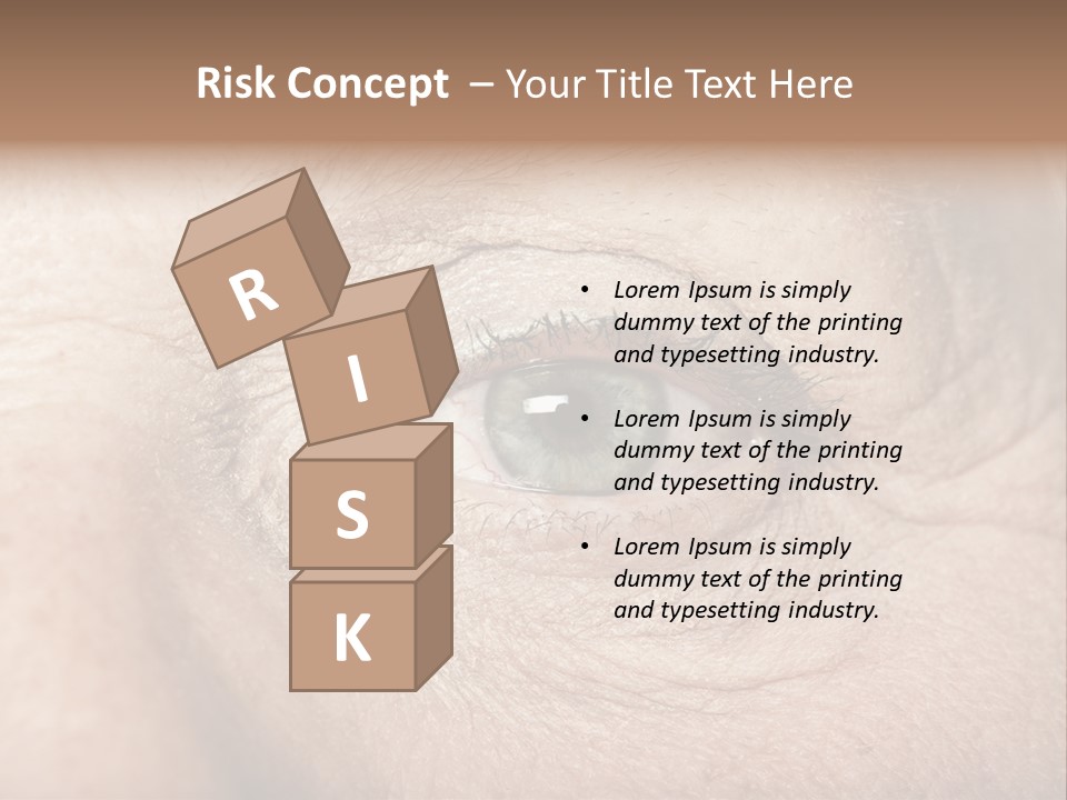 Aging Healthy Woman PowerPoint Template