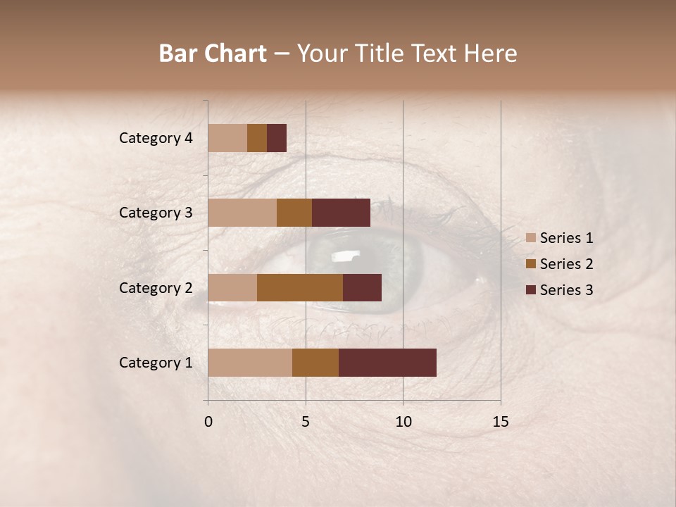 Aging Healthy Woman PowerPoint Template