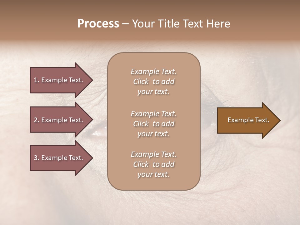 Aging Healthy Woman PowerPoint Template