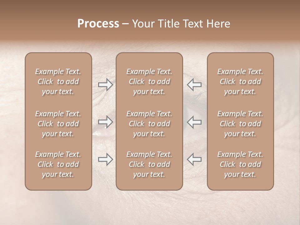 Aging Healthy Woman PowerPoint Template