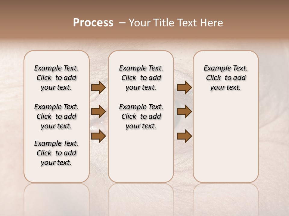 Aging Healthy Woman PowerPoint Template