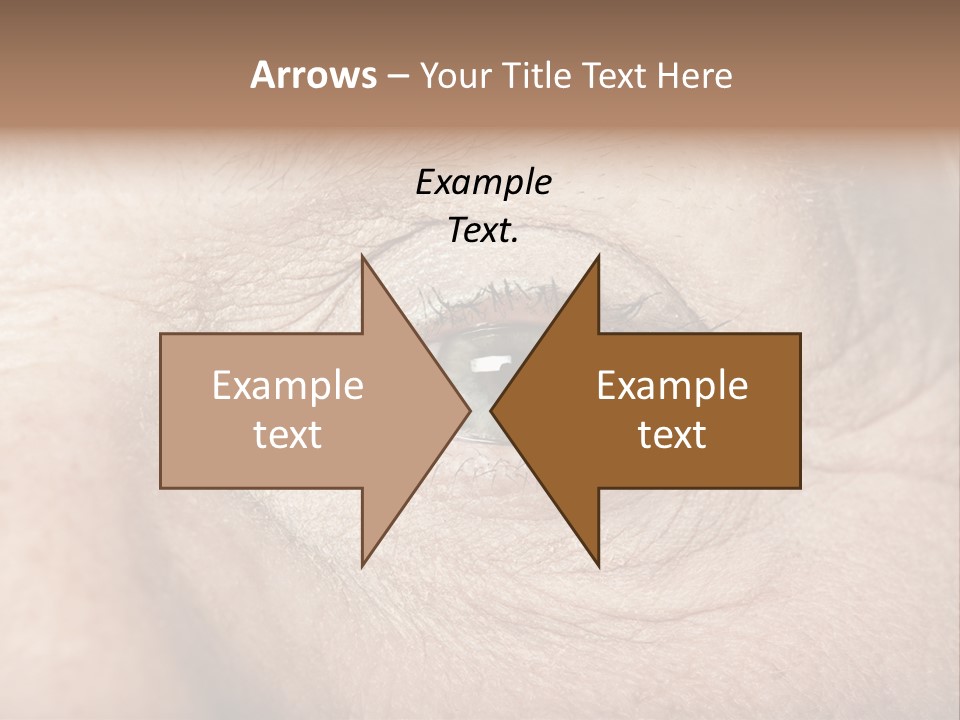 Aging Healthy Woman PowerPoint Template