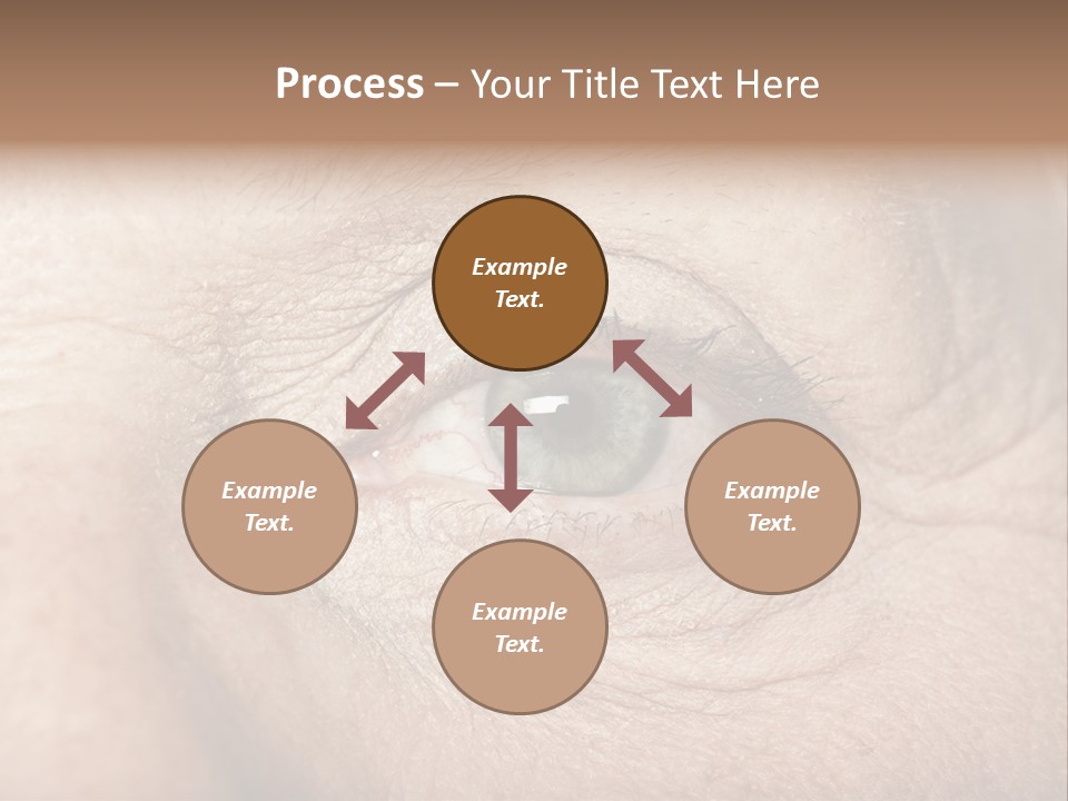 Aging Healthy Woman PowerPoint Template