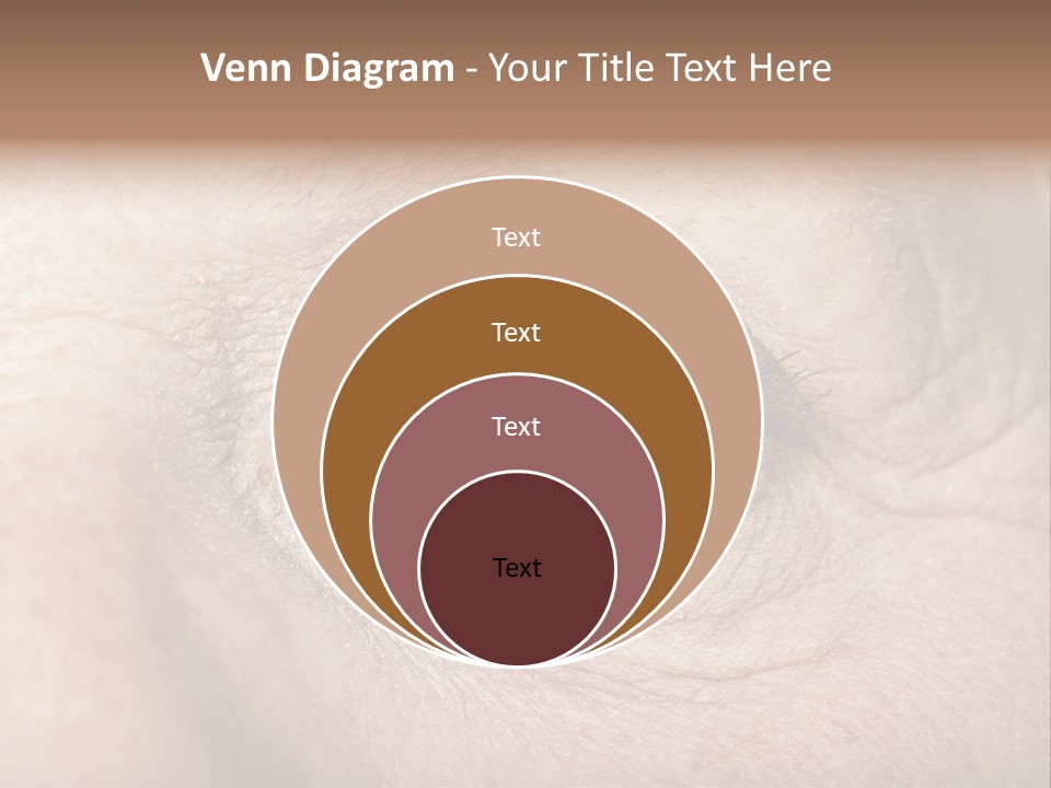 Aging Healthy Woman PowerPoint Template