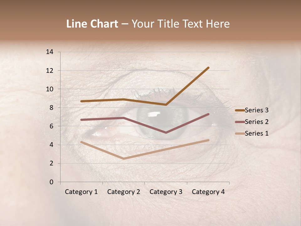 Aging Healthy Woman PowerPoint Template