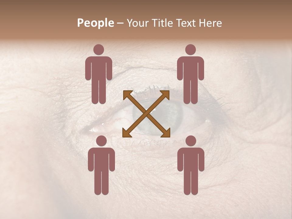 Aging Healthy Woman PowerPoint Template