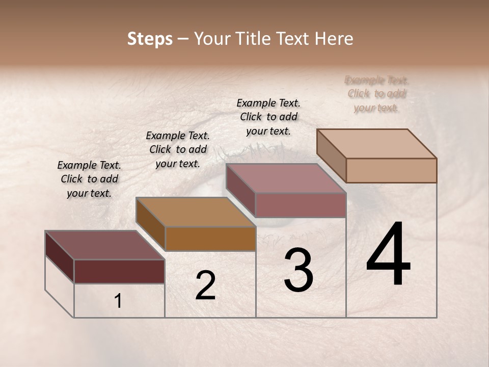 Aging Healthy Woman PowerPoint Template