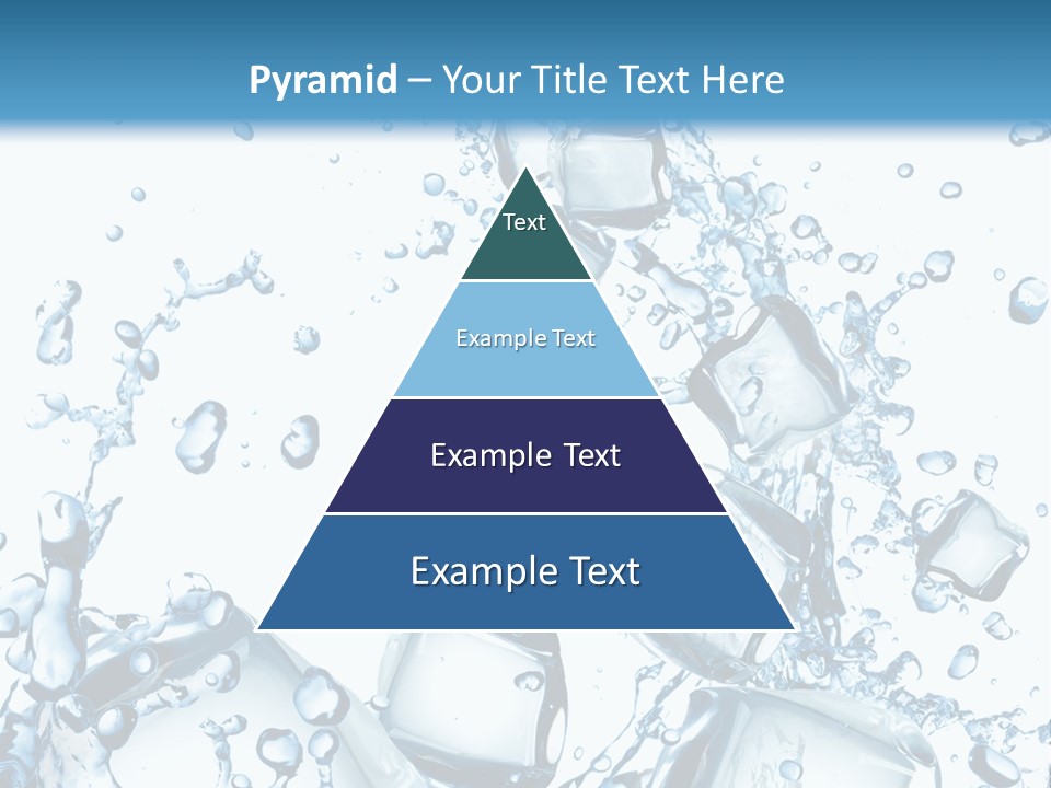 Transparent Refreshment Light PowerPoint Template
