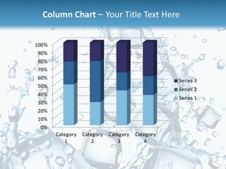 Transparent Refreshment Light PowerPoint Template