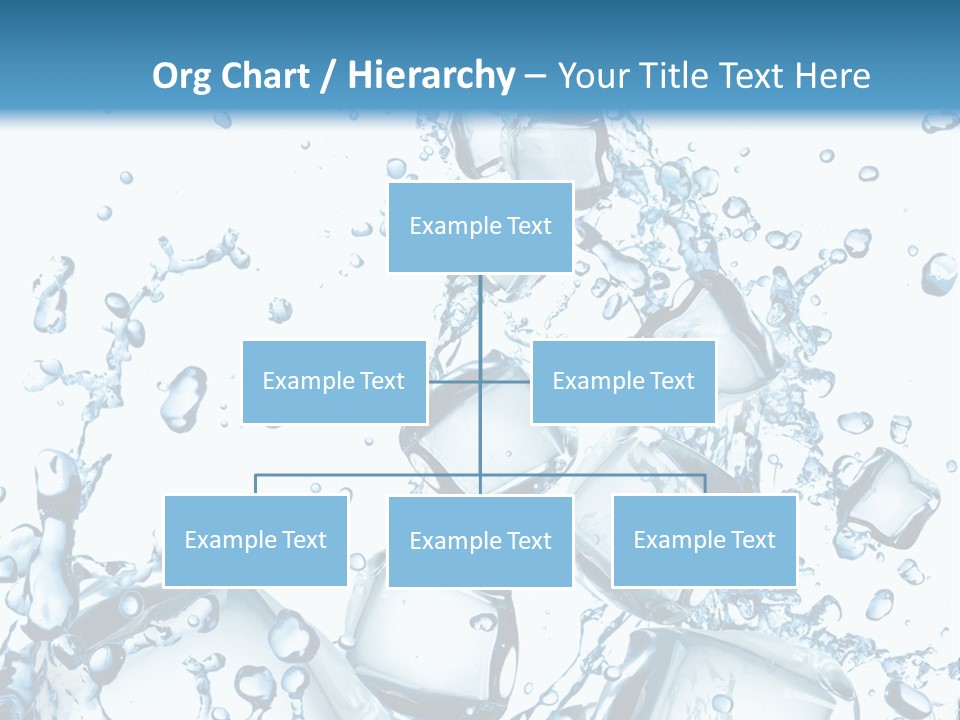 Transparent Refreshment Light PowerPoint Template