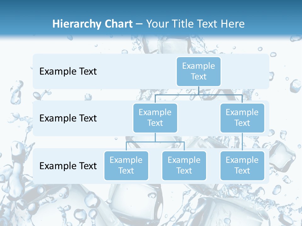 Transparent Refreshment Light PowerPoint Template