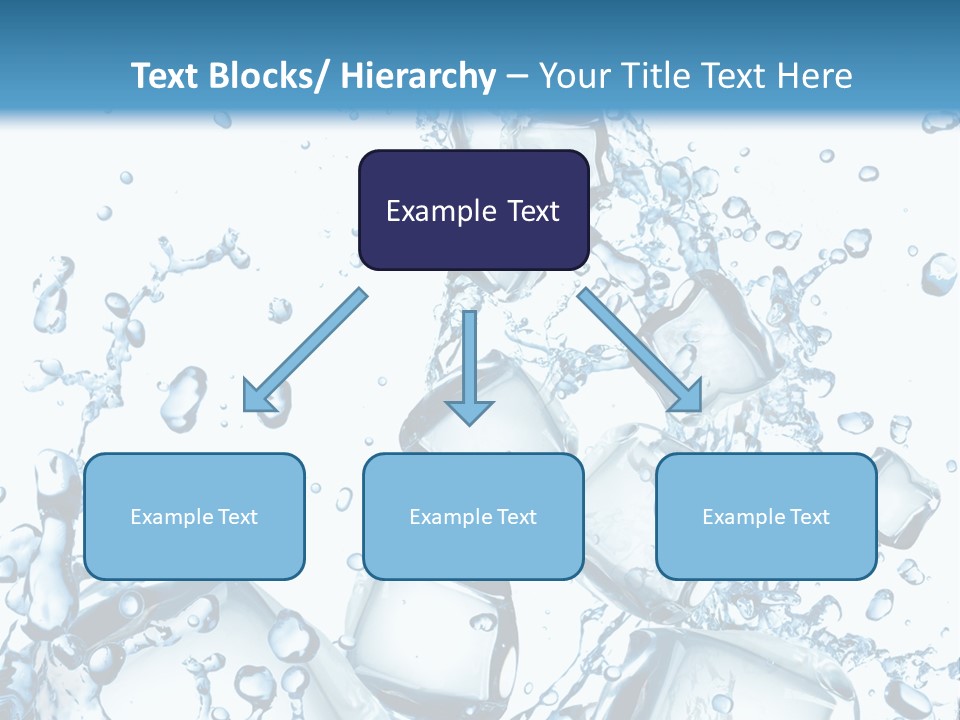 Transparent Refreshment Light PowerPoint Template