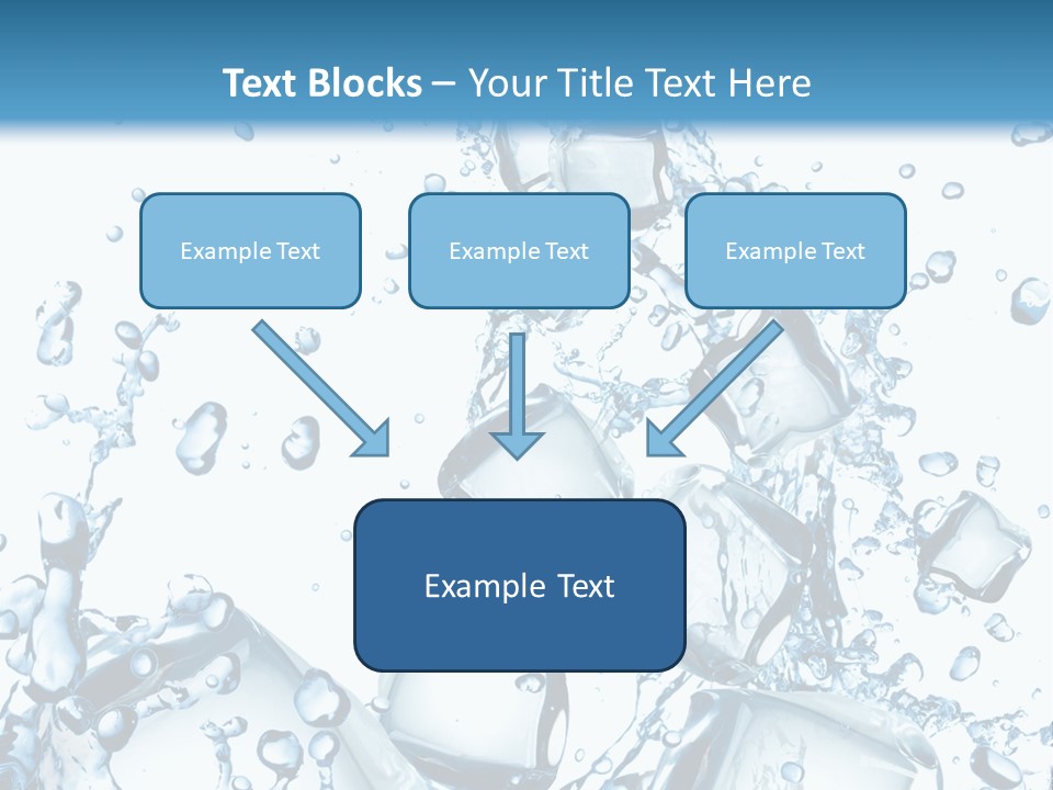 Transparent Refreshment Light PowerPoint Template