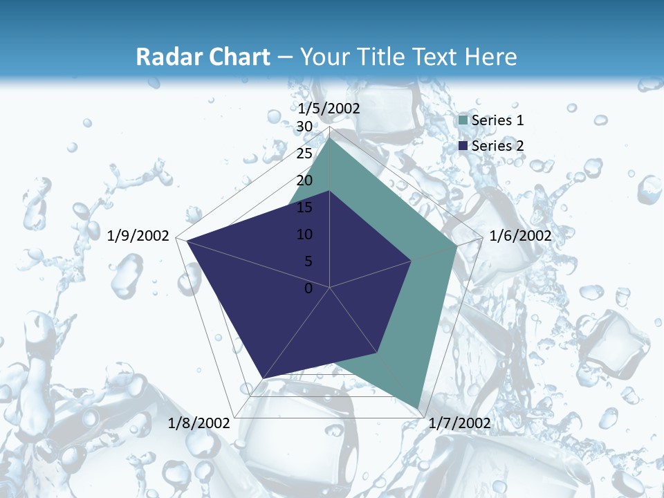 Transparent Refreshment Light PowerPoint Template