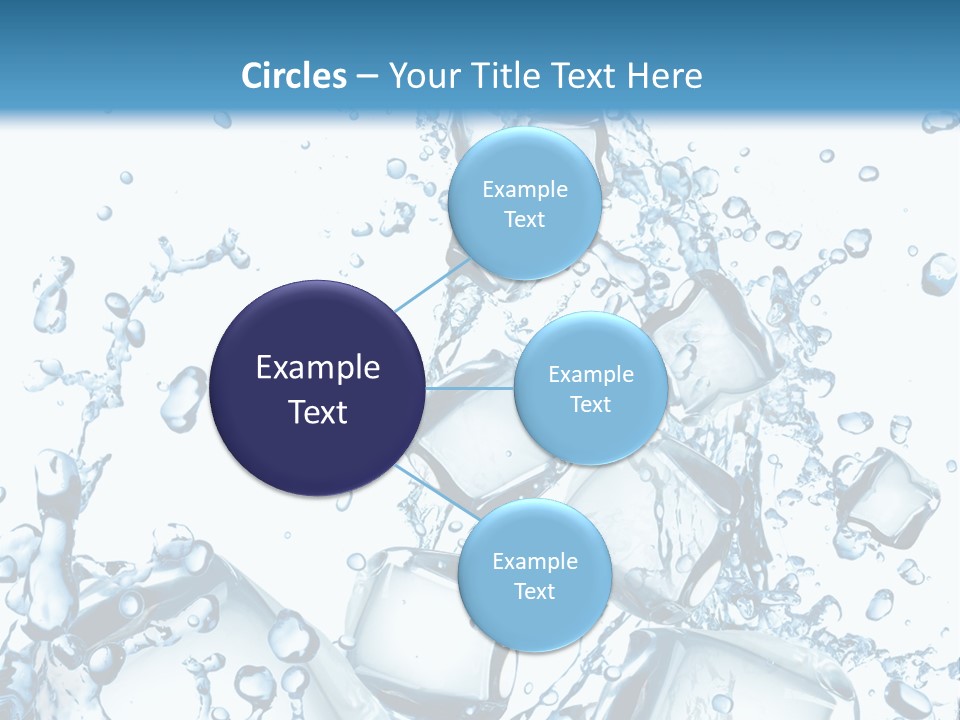 Transparent Refreshment Light PowerPoint Template