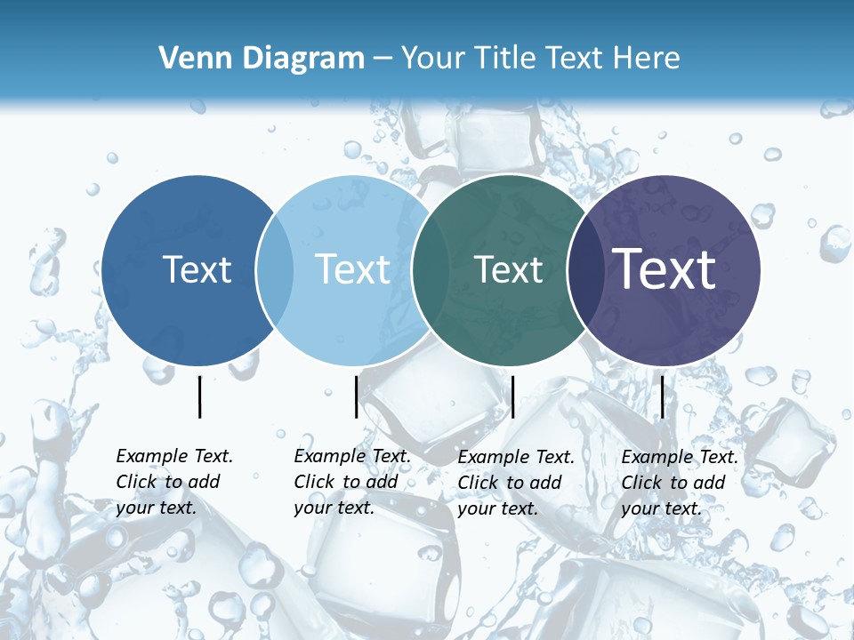 Transparent Refreshment Light PowerPoint Template