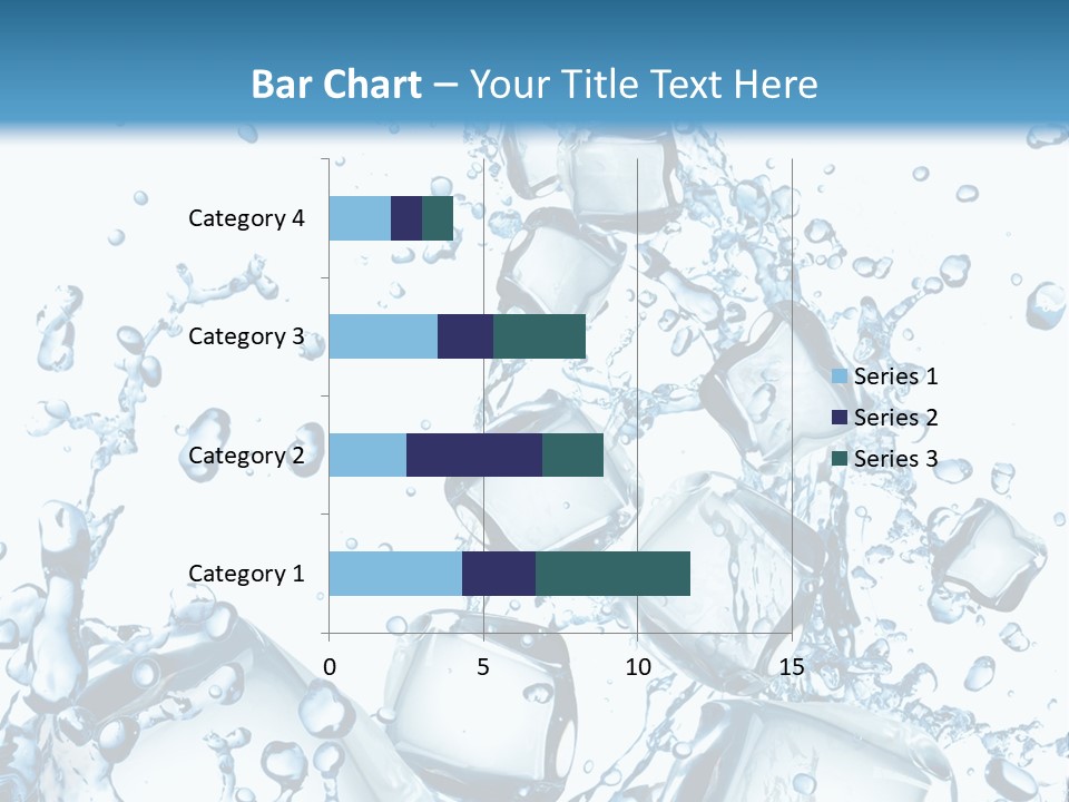 Transparent Refreshment Light PowerPoint Template