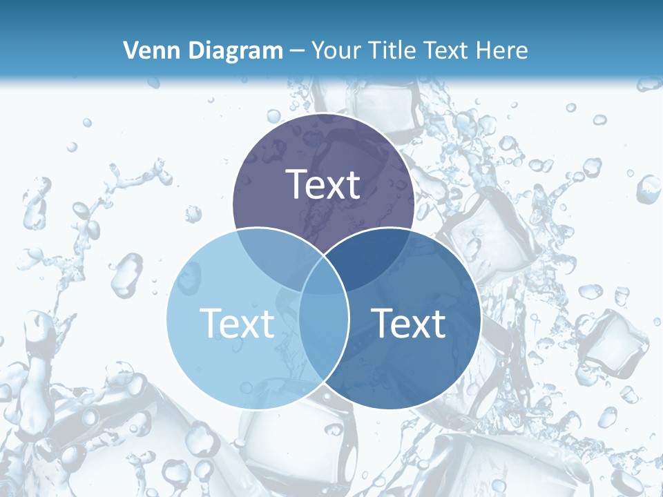 Transparent Refreshment Light PowerPoint Template