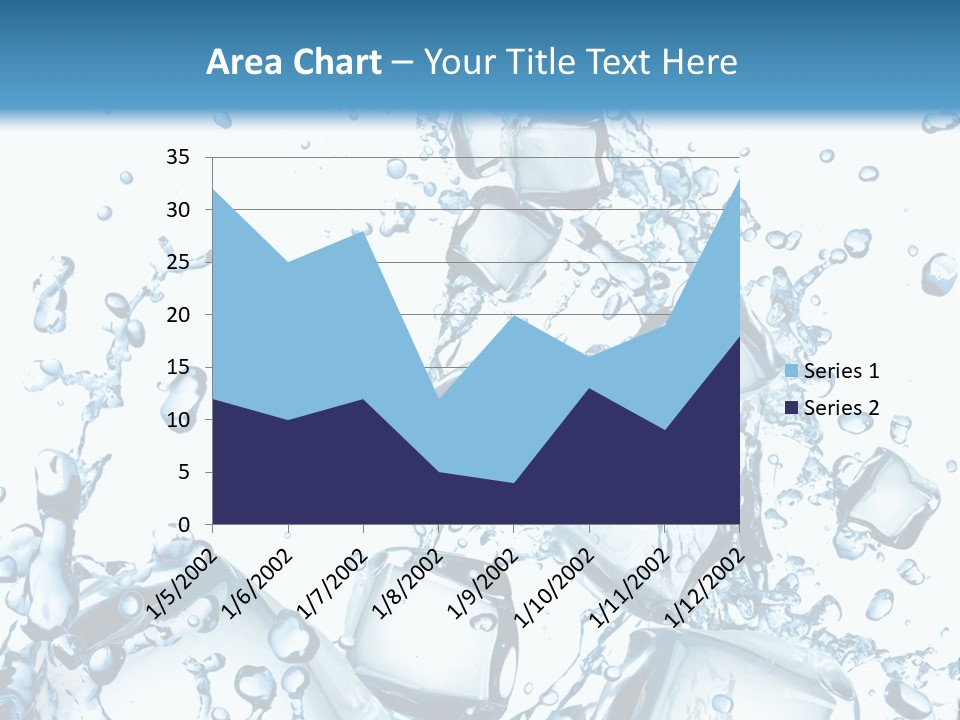 Transparent Refreshment Light PowerPoint Template