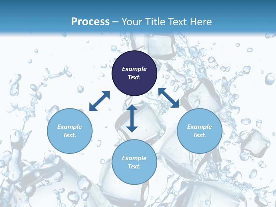 Transparent Refreshment Light PowerPoint Template