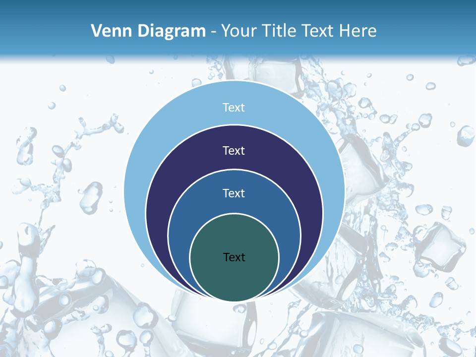 Transparent Refreshment Light PowerPoint Template