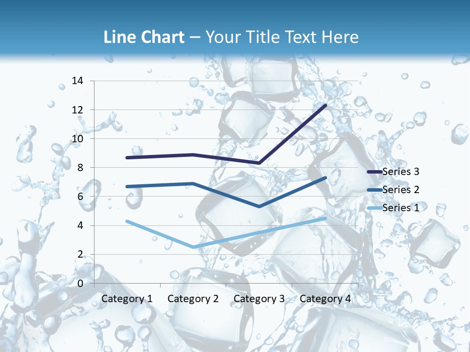 Transparent Refreshment Light PowerPoint Template