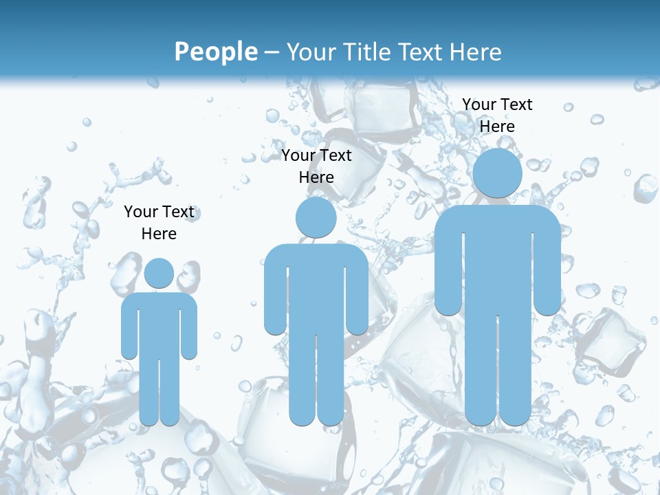 Transparent Refreshment Light PowerPoint Template