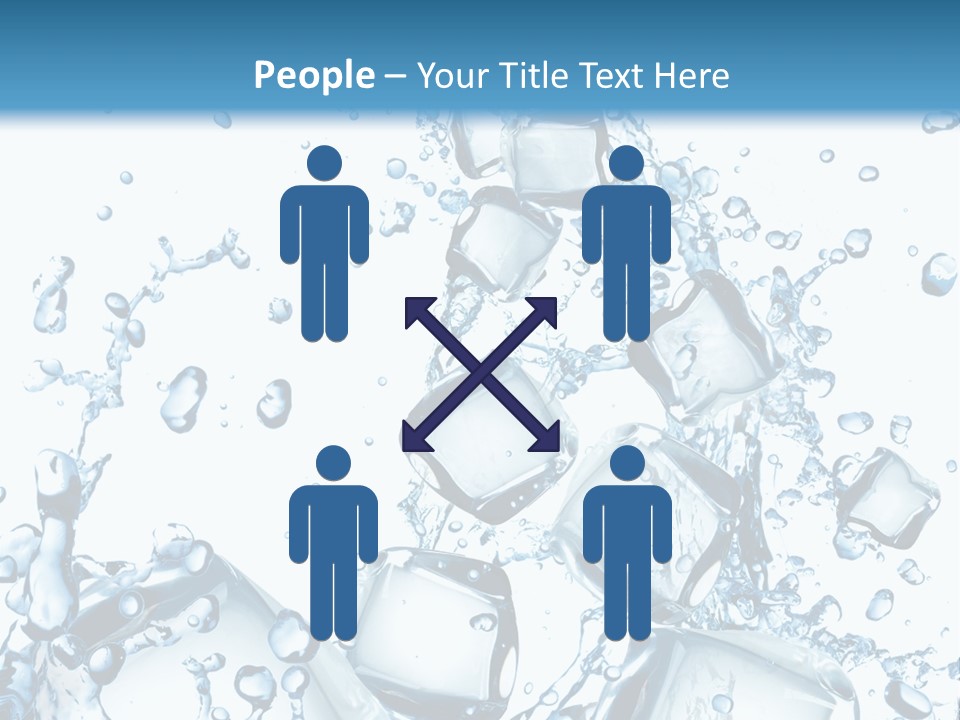 Transparent Refreshment Light PowerPoint Template