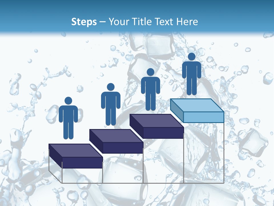 Transparent Refreshment Light PowerPoint Template