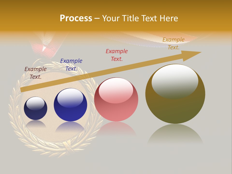 Certificate Award Gold PowerPoint Template