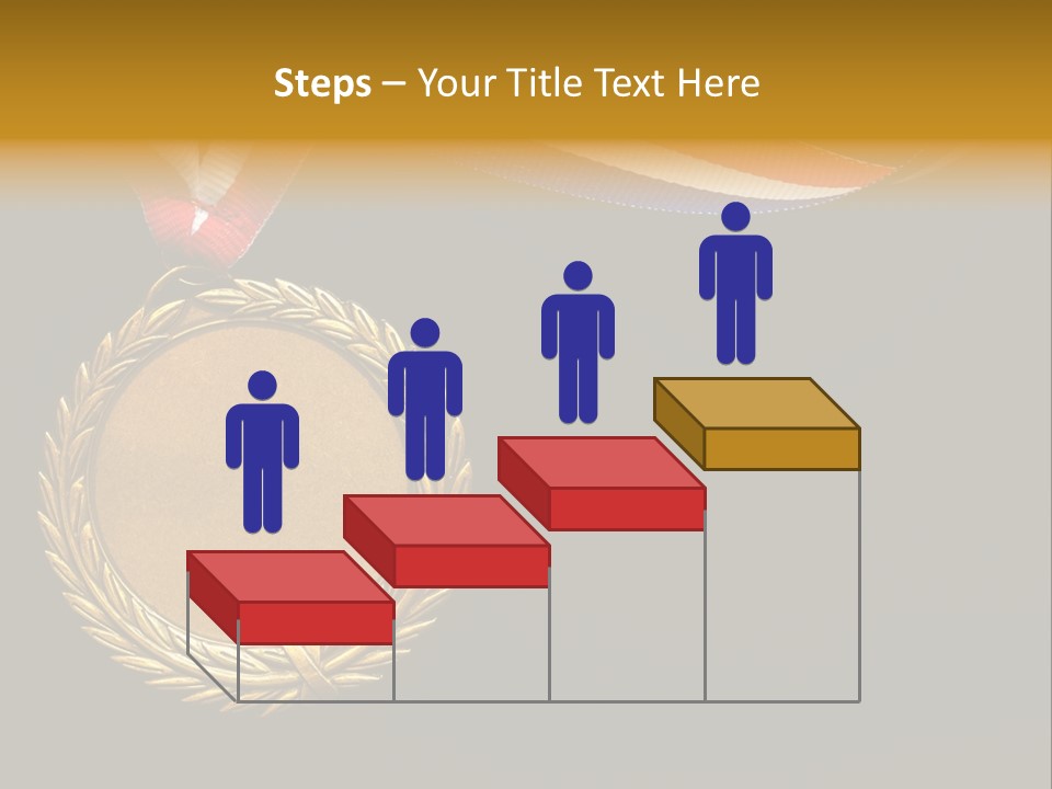Certificate Award Gold PowerPoint Template