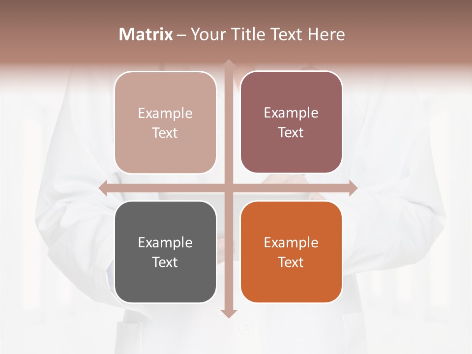 Diagnosis Pad Hand PowerPoint Template