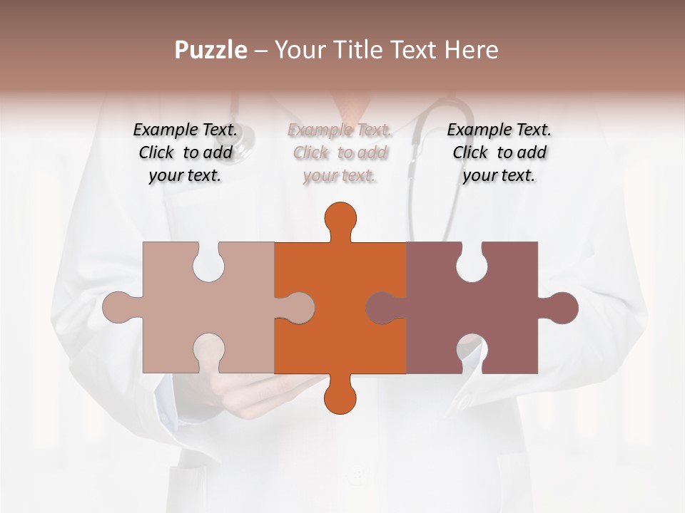 Diagnosis Pad Hand PowerPoint Template