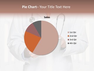 Diagnosis Pad Hand PowerPoint Template