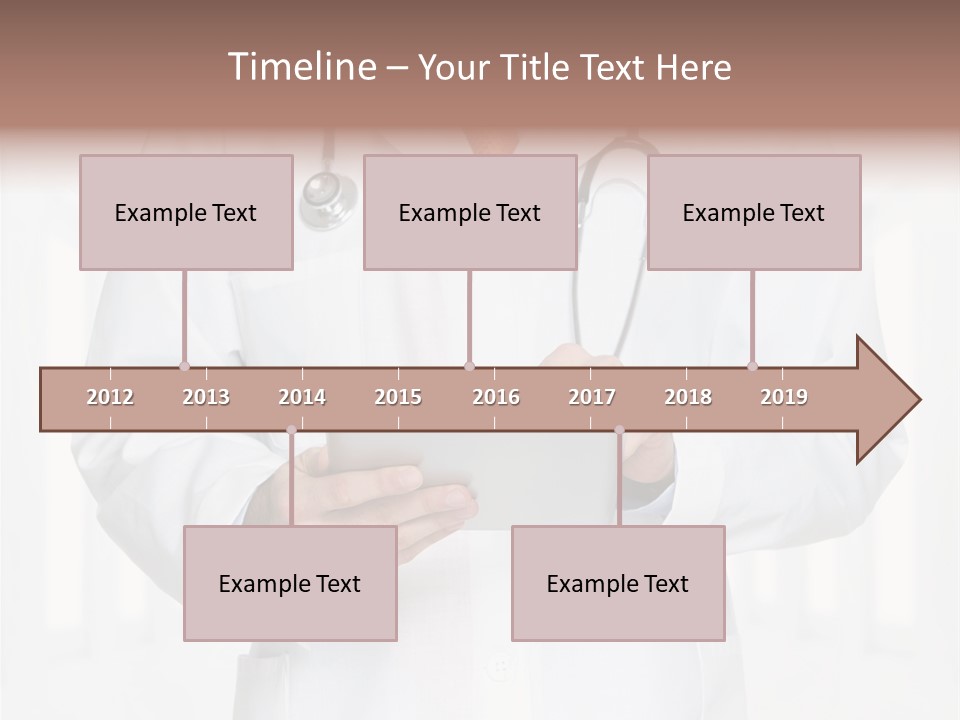 Diagnosis Pad Hand PowerPoint Template