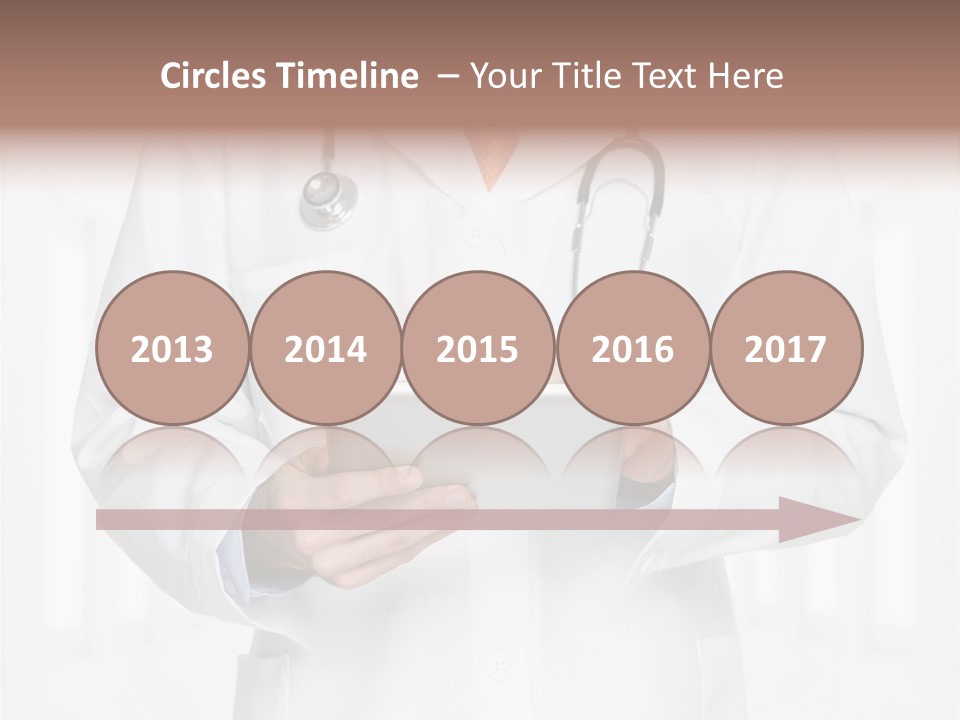 Diagnosis Pad Hand PowerPoint Template