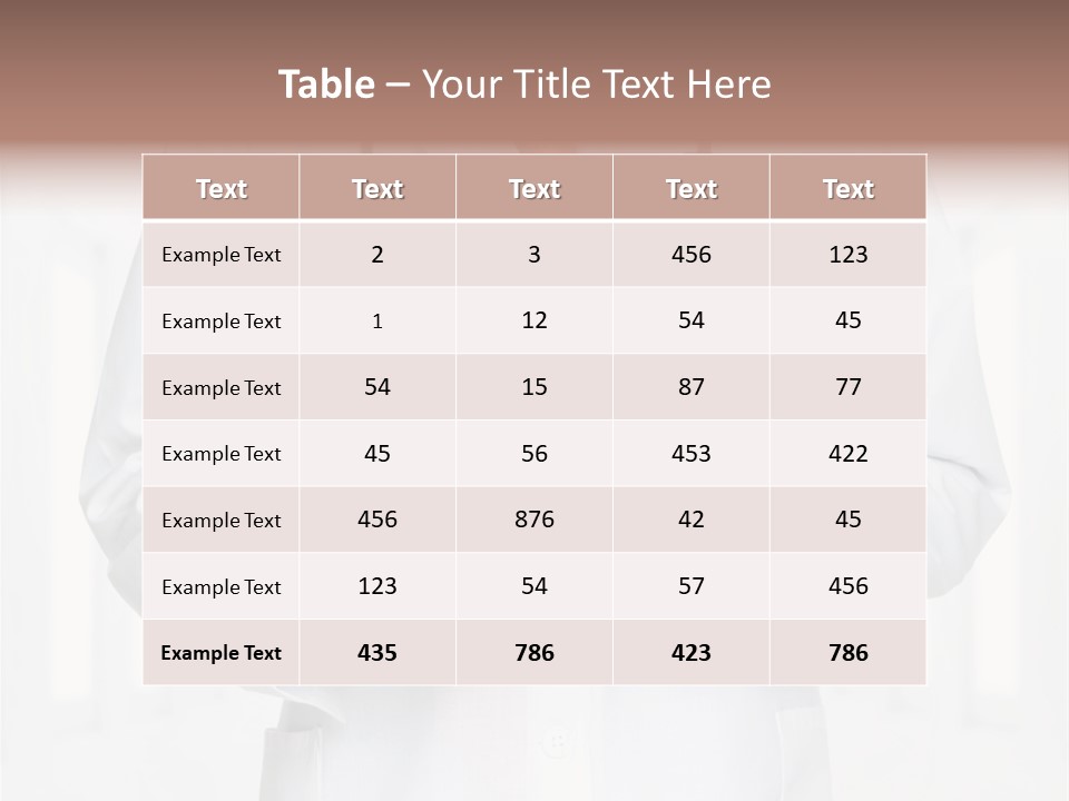 Diagnosis Pad Hand PowerPoint Template