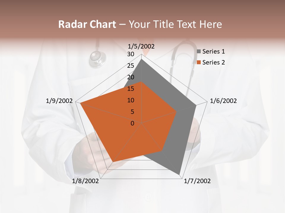 Diagnosis Pad Hand PowerPoint Template