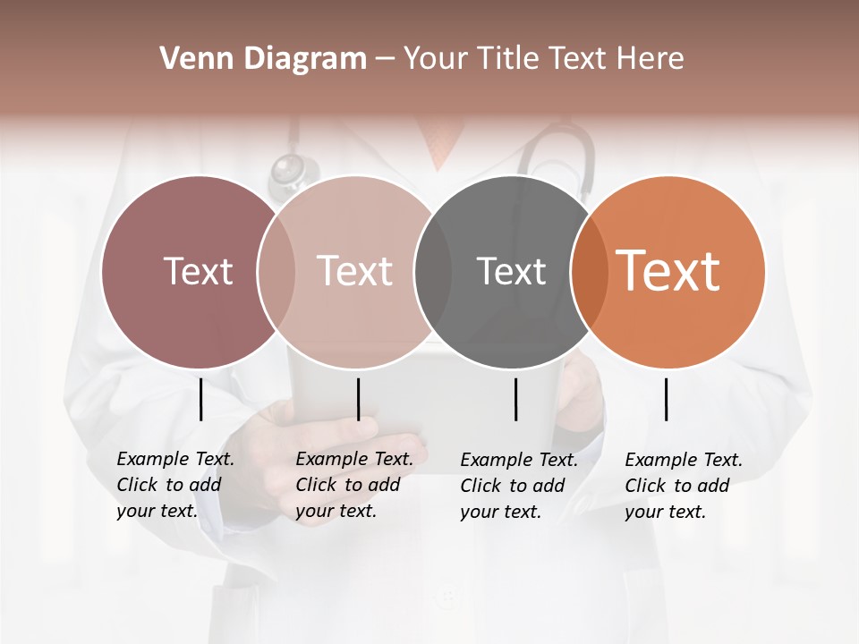 Diagnosis Pad Hand PowerPoint Template