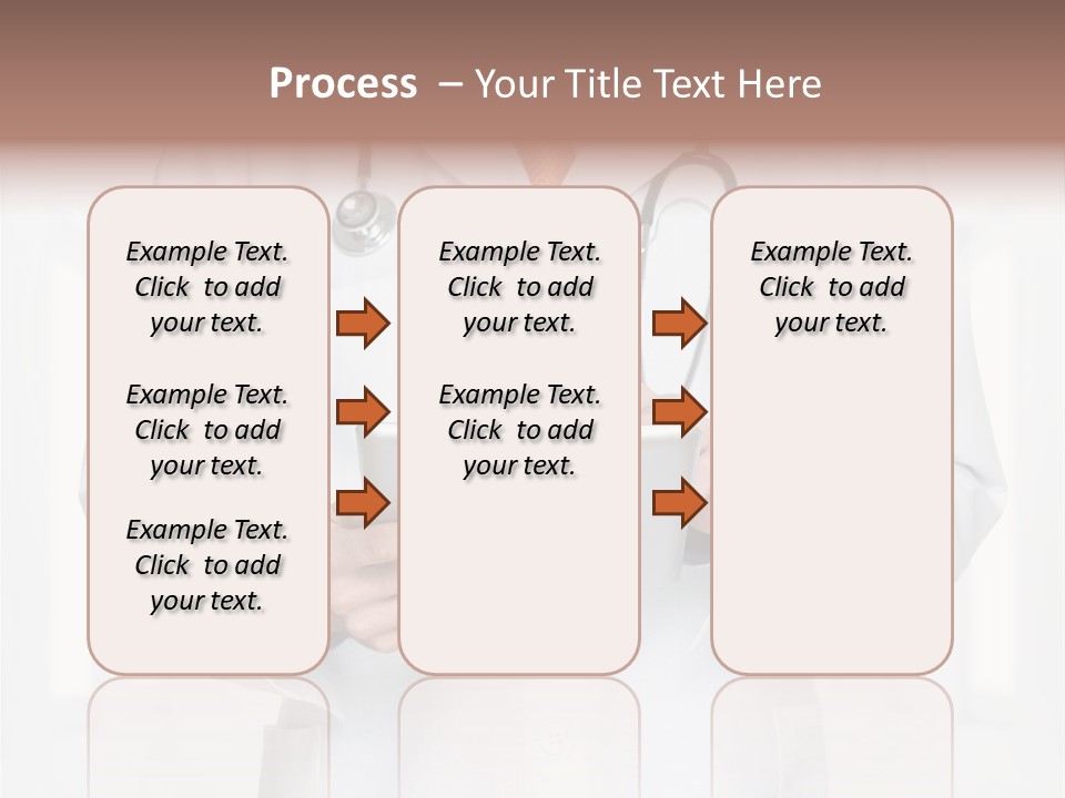 Diagnosis Pad Hand PowerPoint Template