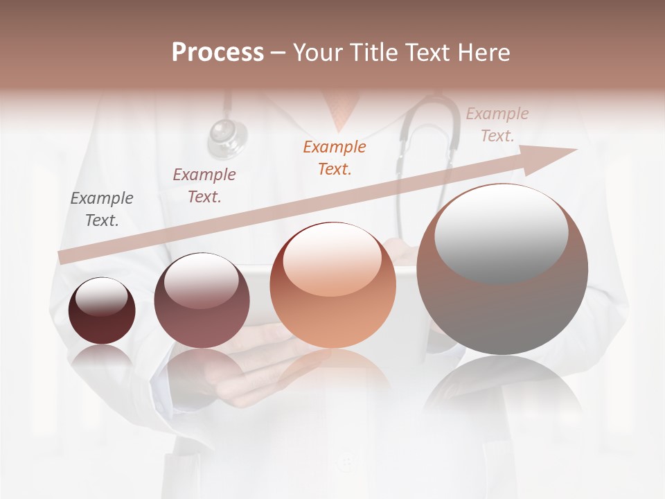 Diagnosis Pad Hand PowerPoint Template