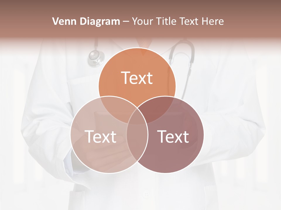 Diagnosis Pad Hand PowerPoint Template
