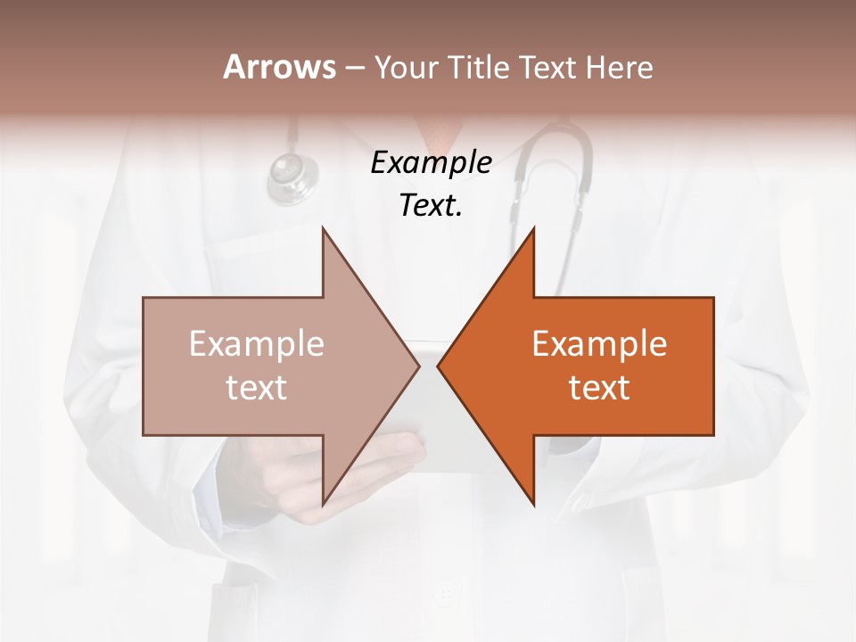 Diagnosis Pad Hand PowerPoint Template
