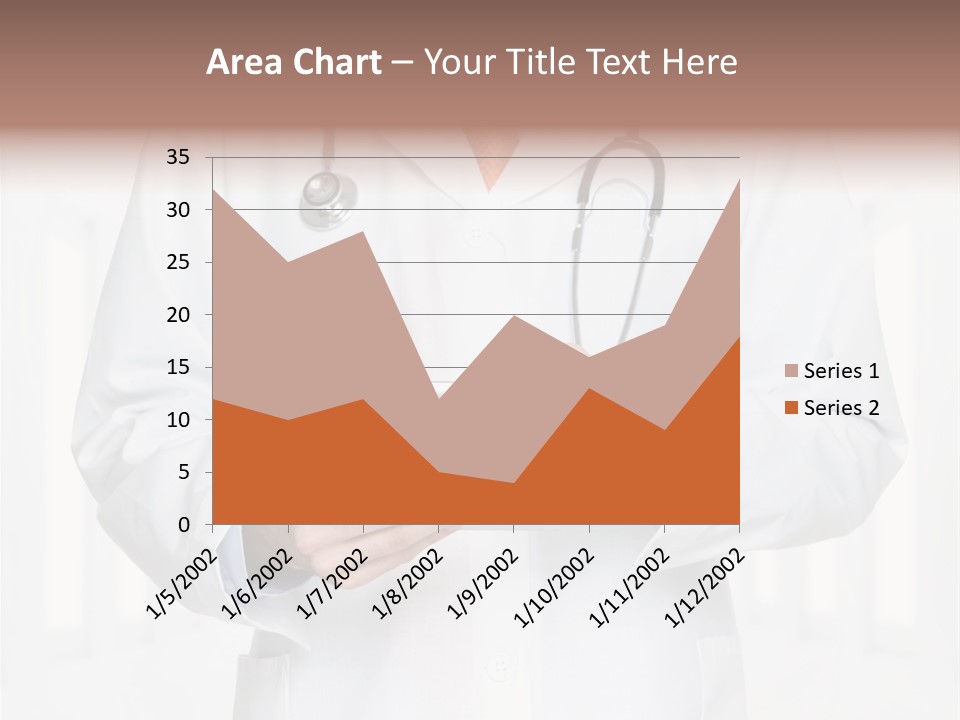 Diagnosis Pad Hand PowerPoint Template