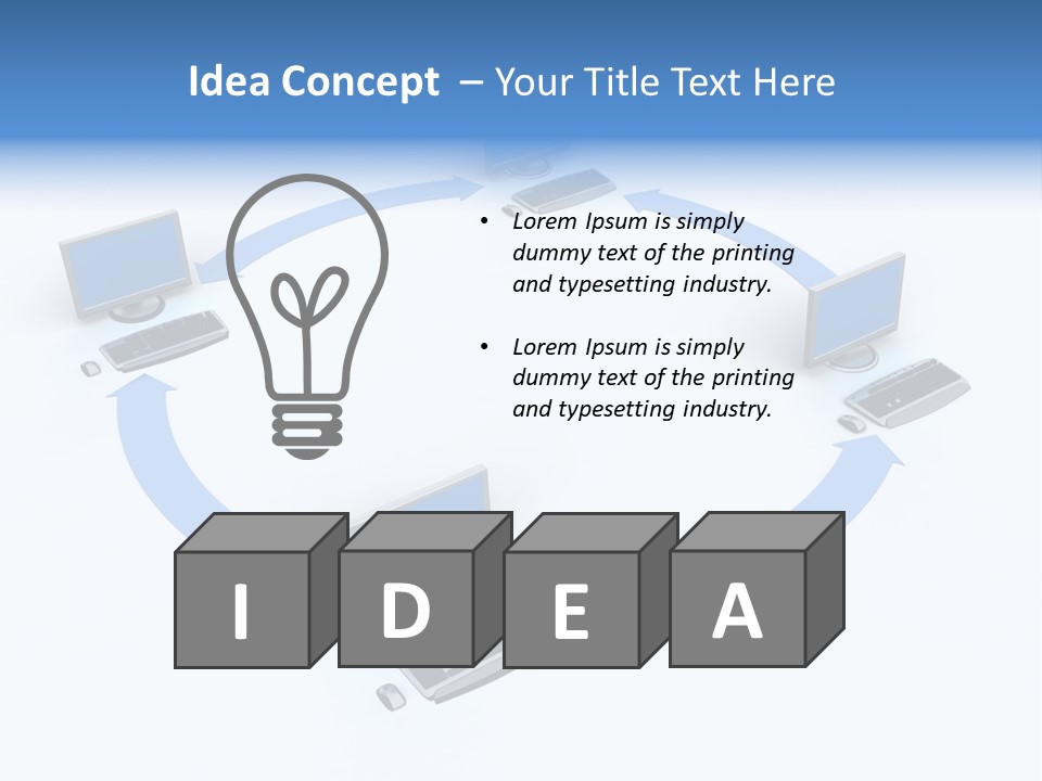 Conference Corporate Li Ten PowerPoint Template