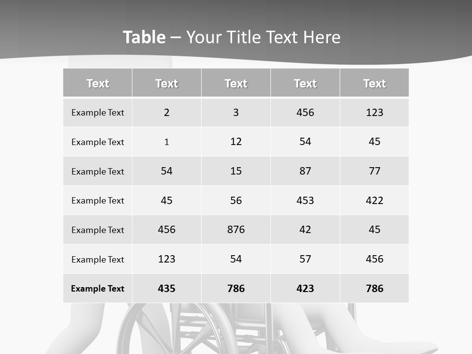 Render People Eldercare PowerPoint Template