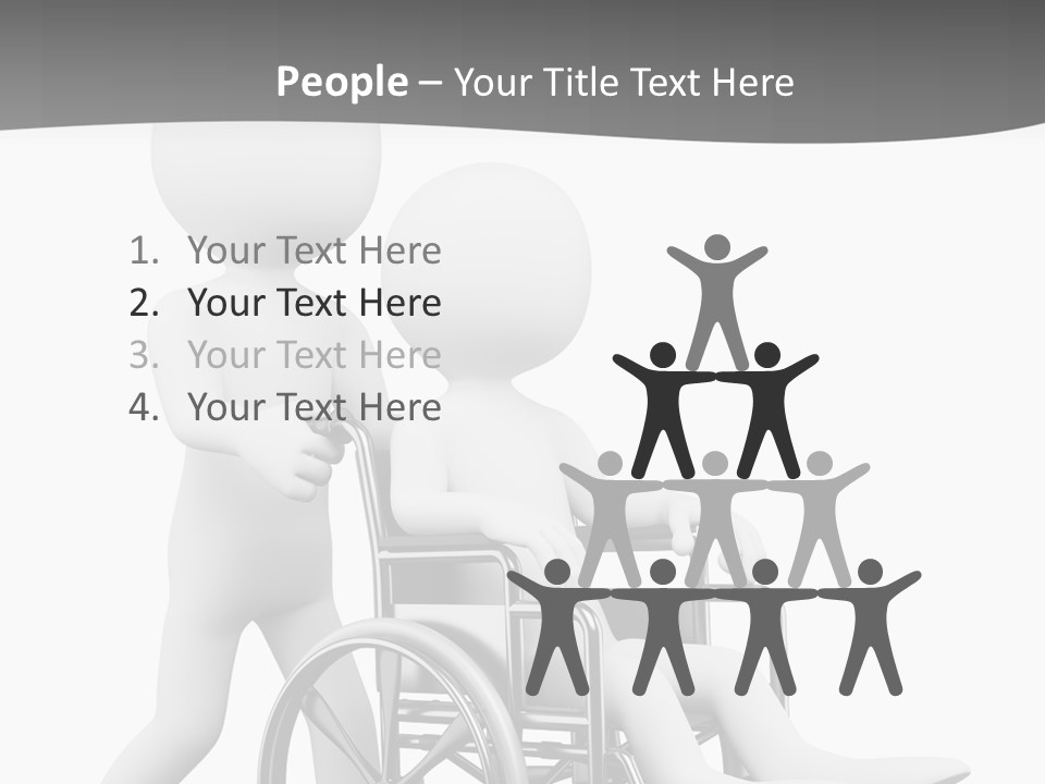 Render People Eldercare PowerPoint Template