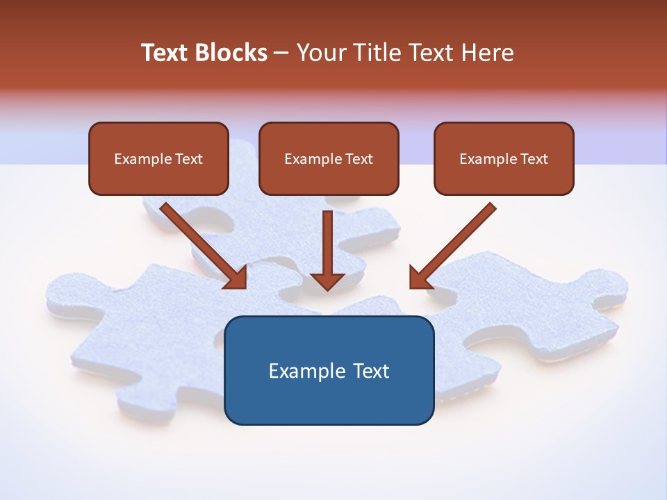 Overwhite Piece Object PowerPoint Template
